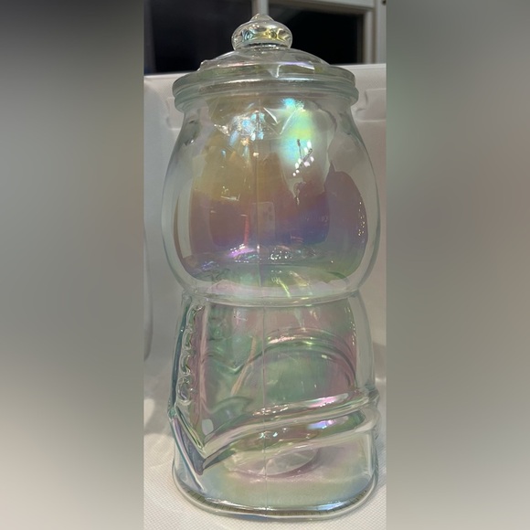 Iridescent glass gumball machine style jar for Target - Picture 3 of 16